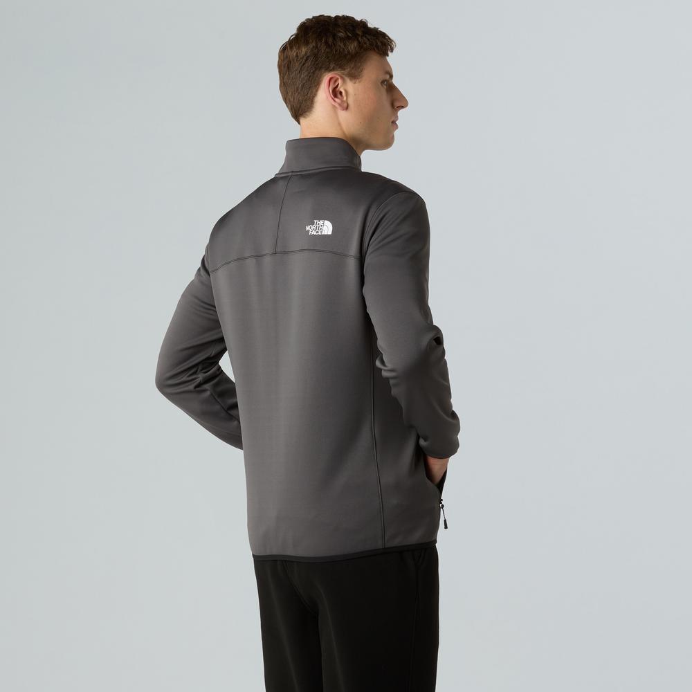 Blúza pánske The North Face Crest 0A897CWUO1 - šedý