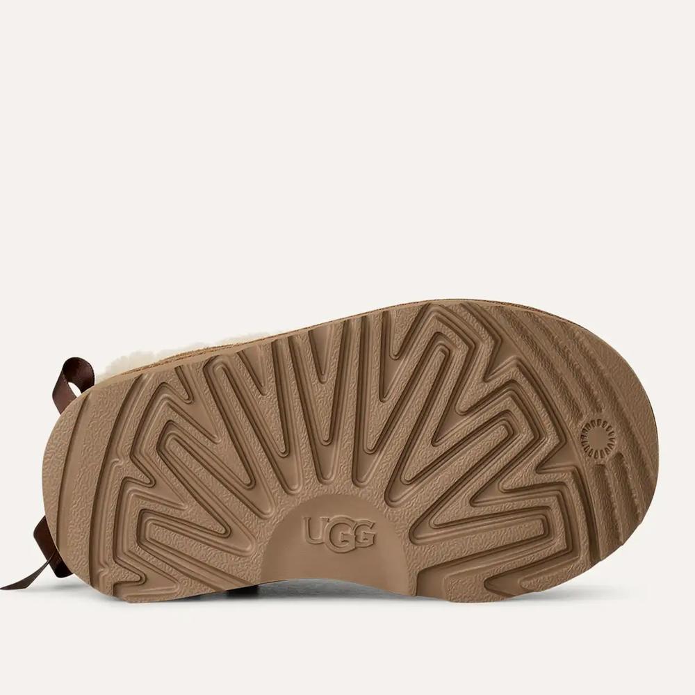 Detské topánky Ugg Toddlers Ultra Mini Bailey Bow Boot 1185920T-CHE - hnedé