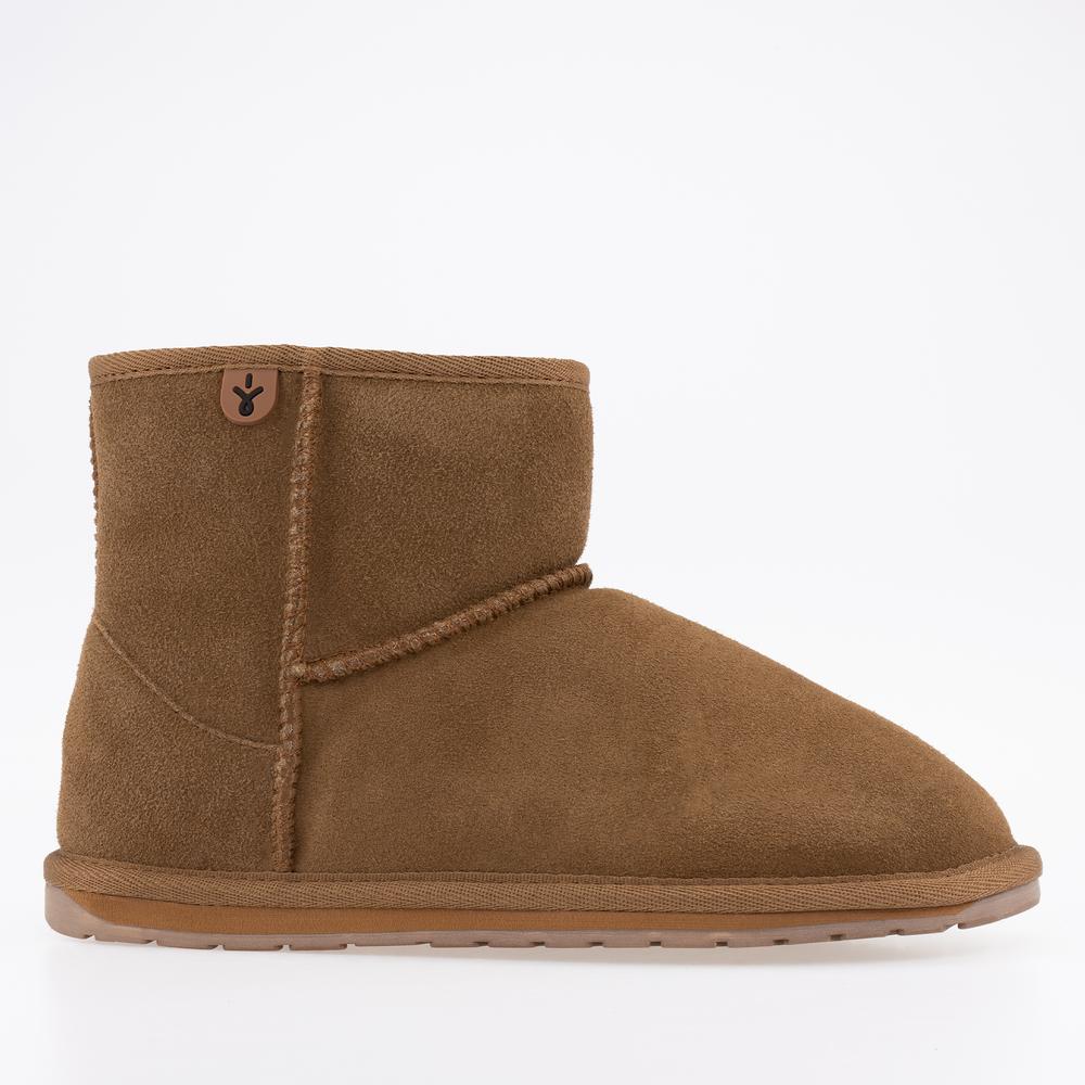 Topánky Emu Australia Wallaby Mini Teens T10103CHES - hnedý