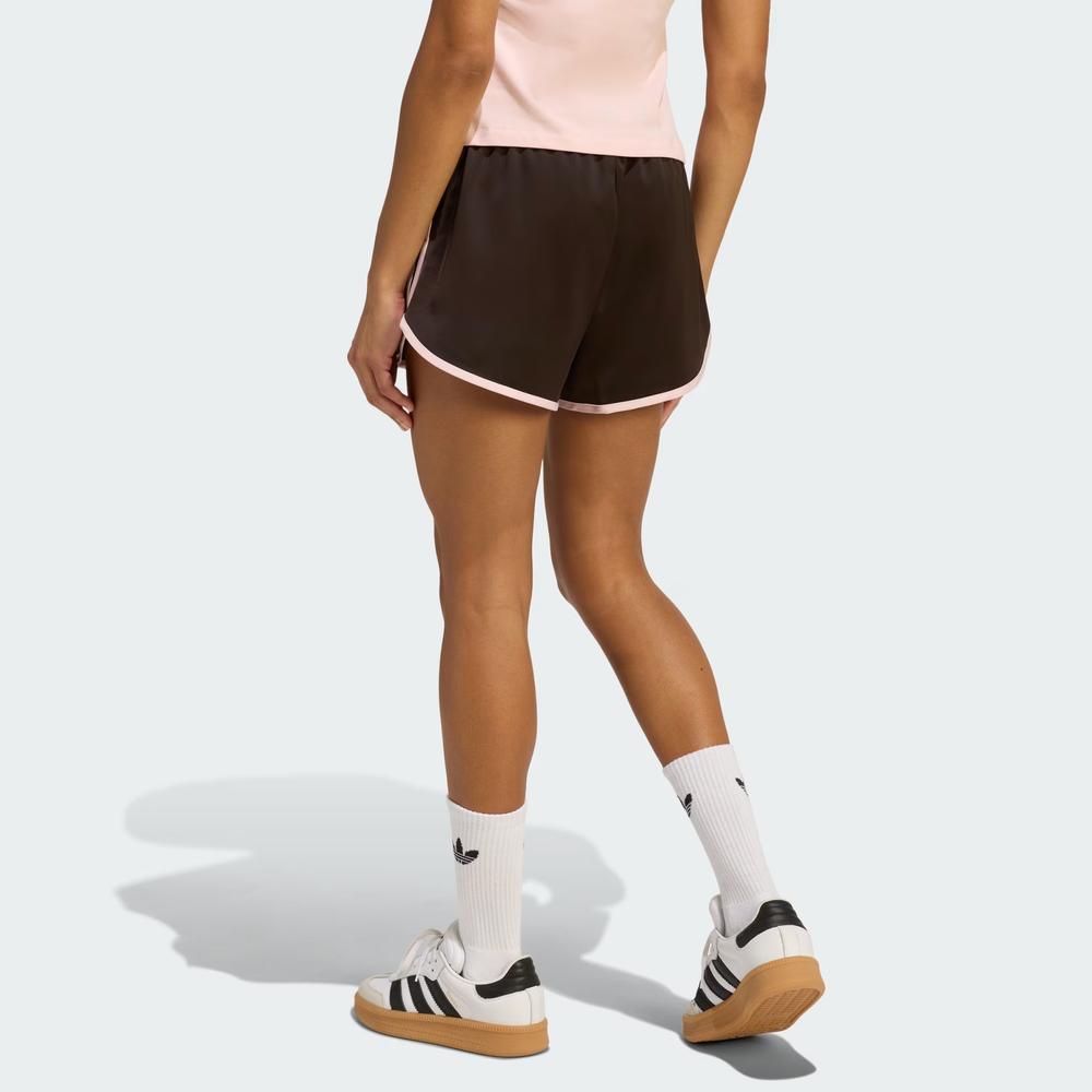 Šortky dámske adidas Originals 3-Stripes Sprinter KC9006 - hnedé