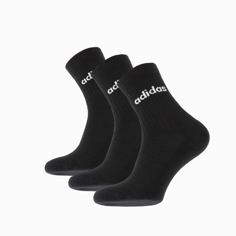 Ponožky adidas Crew 3 pairs GE6171 - čierne