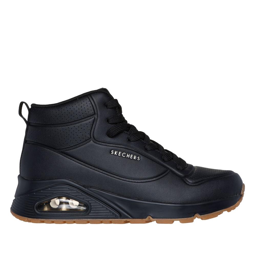 Dámske topánky Skechers Uno Stand High 177097BBK - čierne