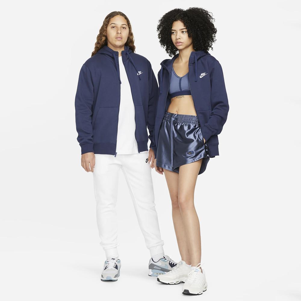 Blúza Nike NSW Club Fleece BV2645-410 - tmavomodré