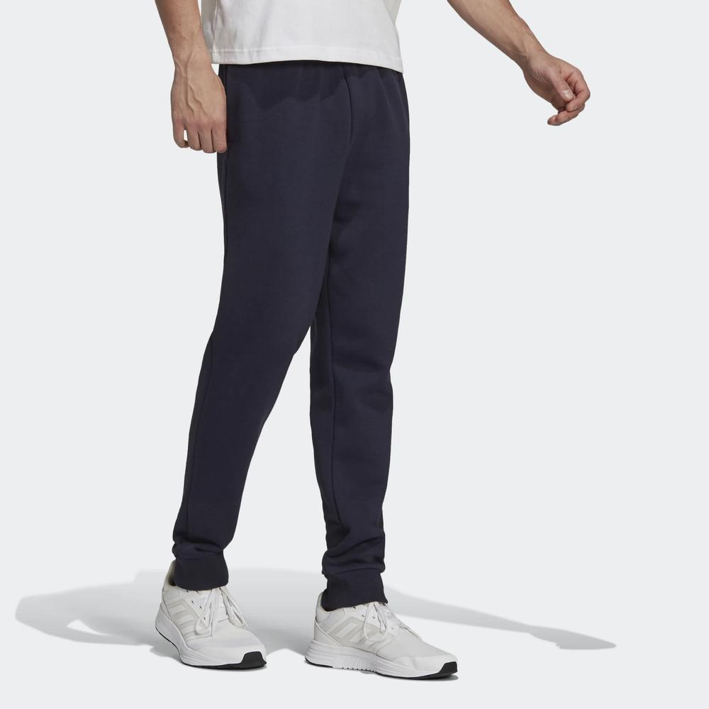 adidas Essentials Fleece Regular Fit Tapered Cuff H33664 - tmavomodré