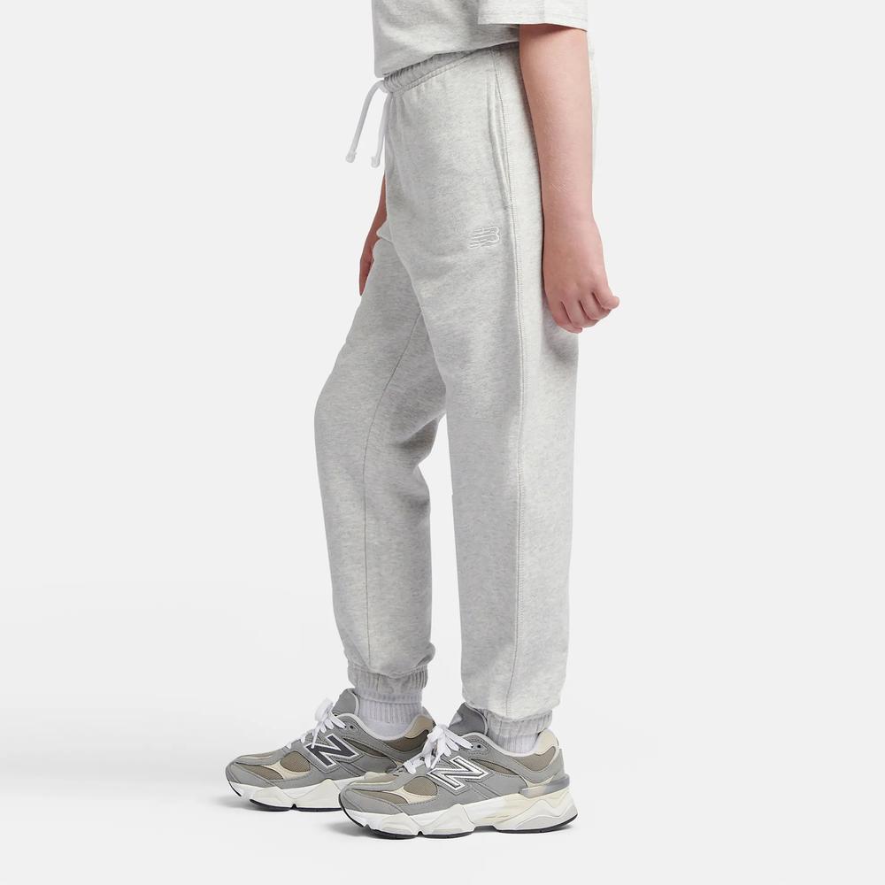 Detské nohavice New Balance LAKB0060AHH - šedý