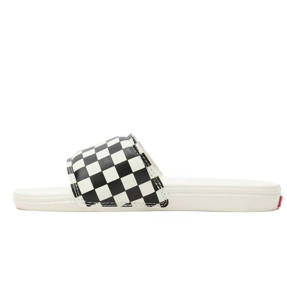 Klapky Vans Checkerboard La Costa Slide-On VN0A5HFER6R1 - biele