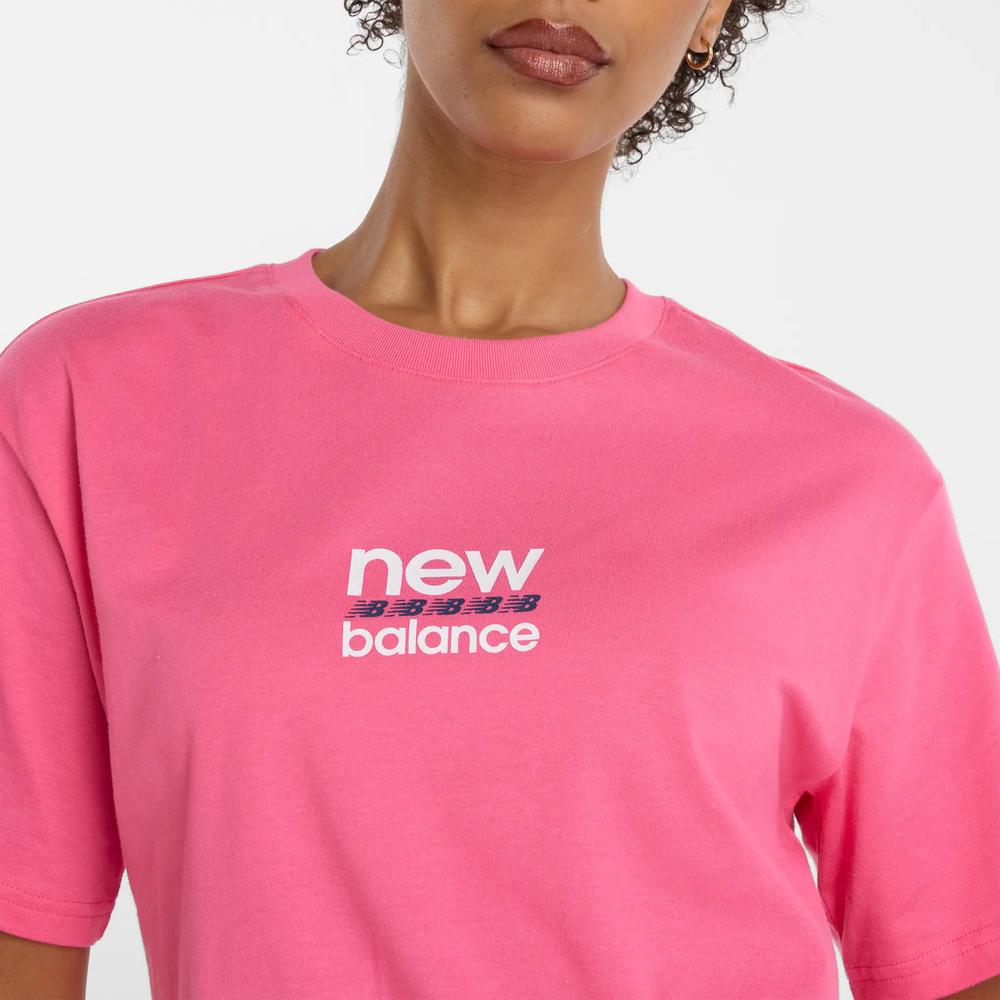 Dámske tričko New Balance WT51541DAB - ružové