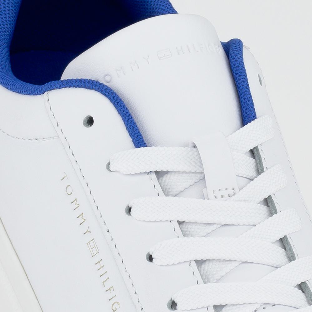 Topánky Tommy Hilfiger Feminine Sneaker With Color Pop FW0FW06896-0LA - biele