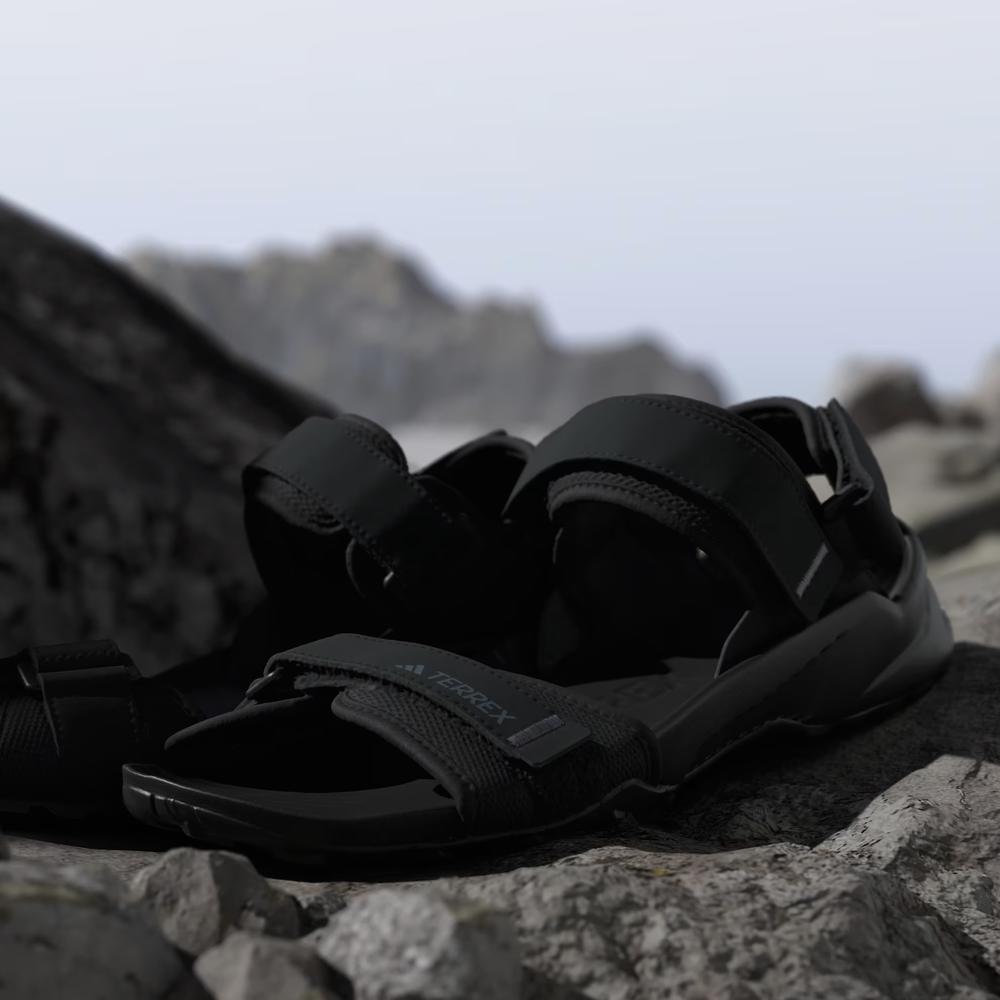 Pánske sandále adidas Terrex Hydroterra JQ2231 - čierne