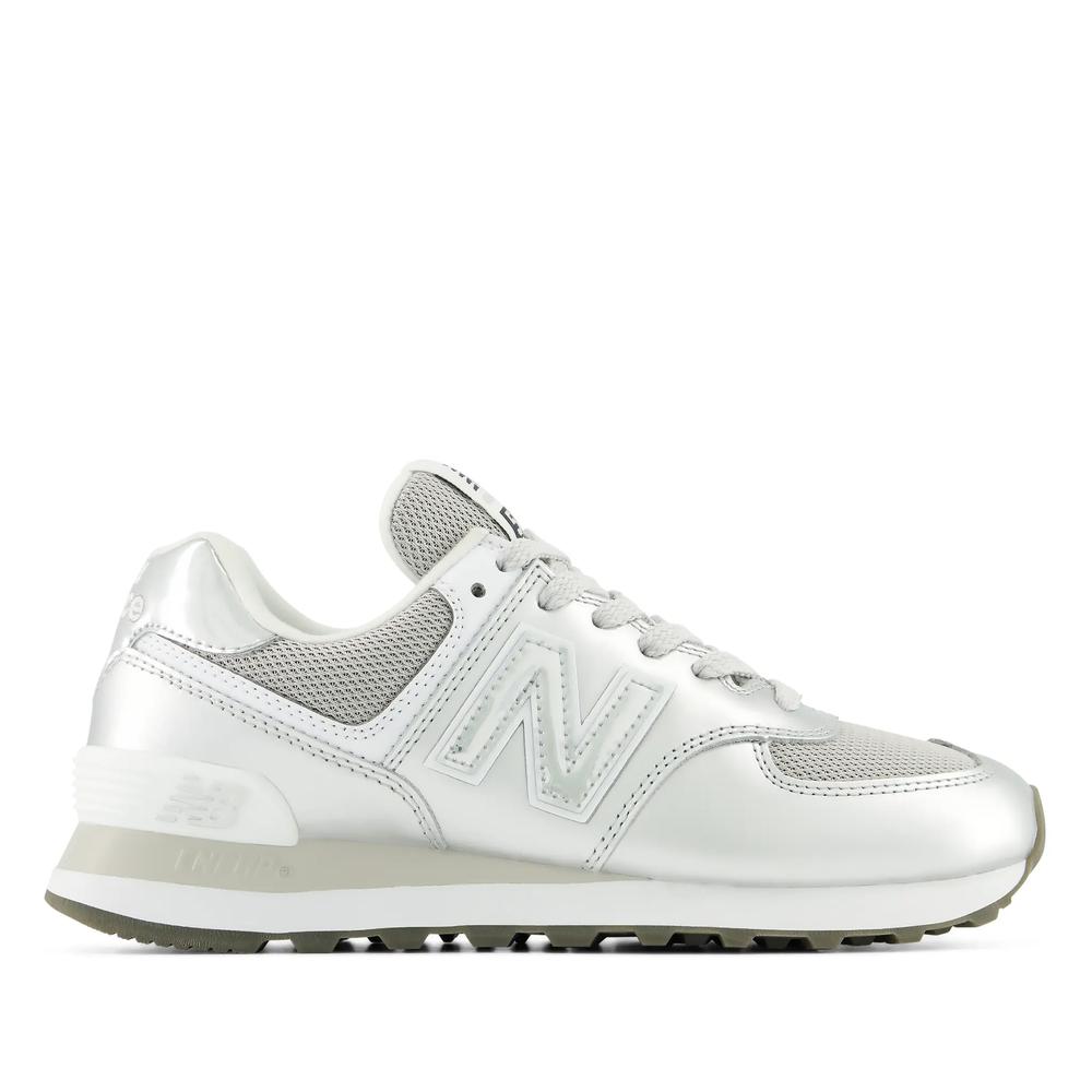 Dámske topánky New Balance W574428 - strieborné