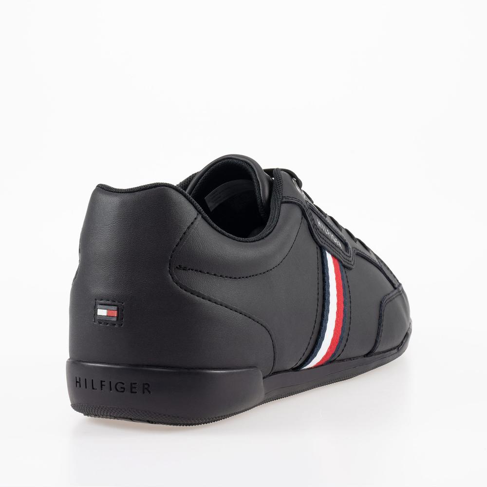 Topánky Tommy Hilfiger Classic LO Cupsole Leather FM0FM04277-BDS - čierne