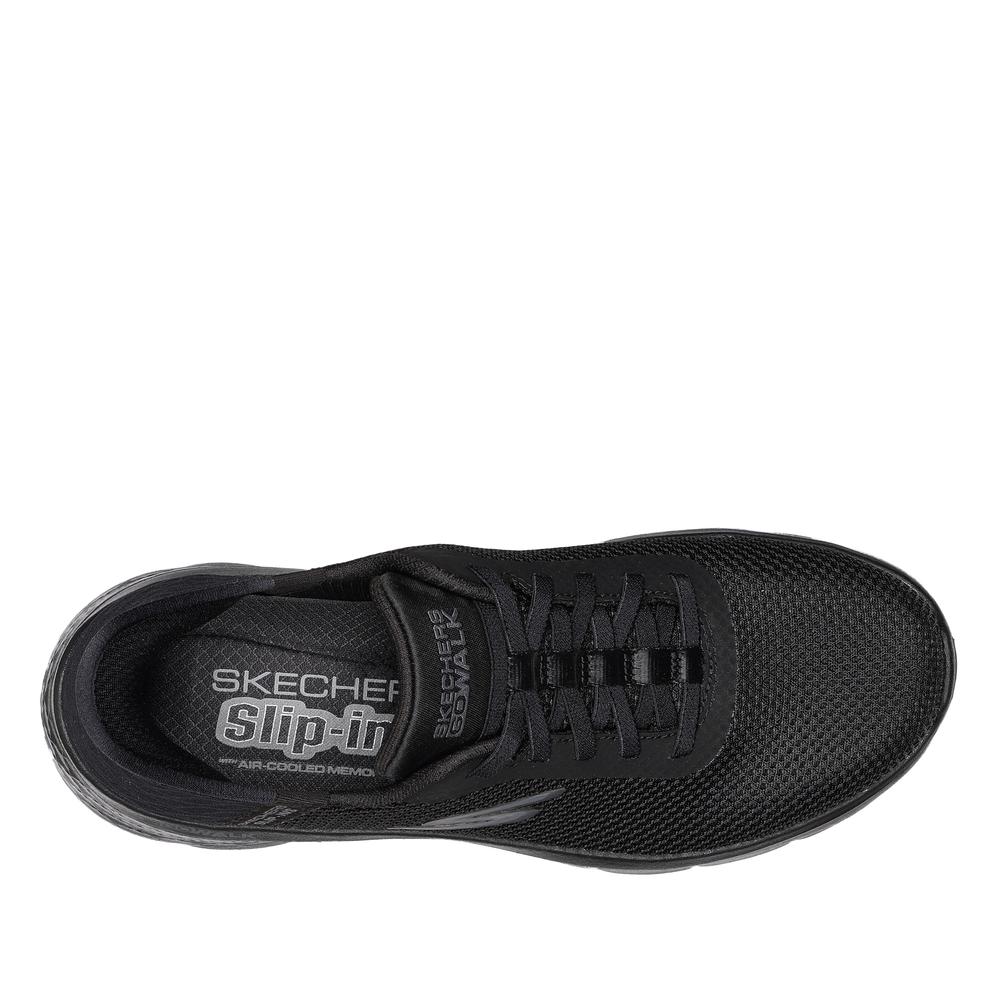 Dámske topánky Skechers Go Walk Flex Grand Entry 124836BBK - čierne