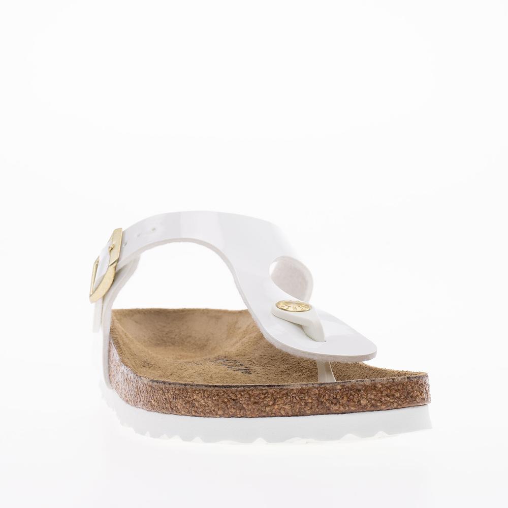 Dámske Žabky Birkenstock Gizeh BF 1005300 - biele