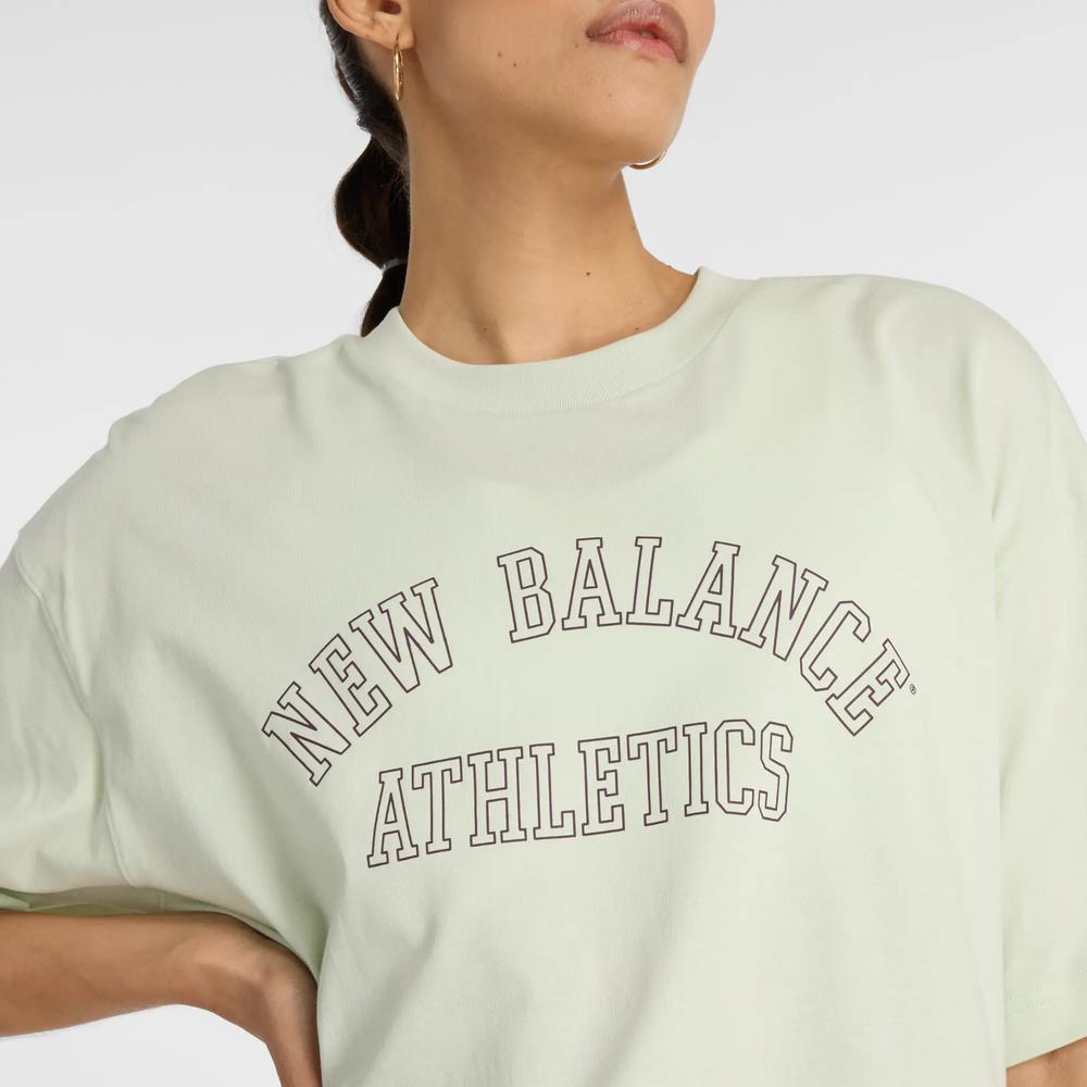 Dámske tričko New Balance WT43542NUM - zelené