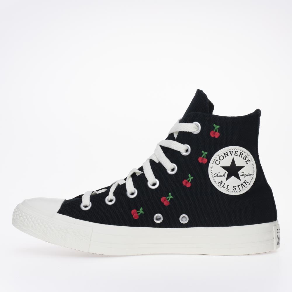 Topánky Converse Chuck Taylor All Star Cherries A08142C - čierne
