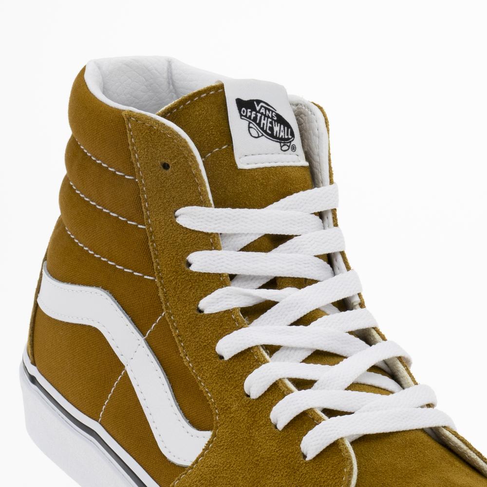 Topánky Vans Color Theory Sk8-Hi VN0007NS1M71 - hnedé