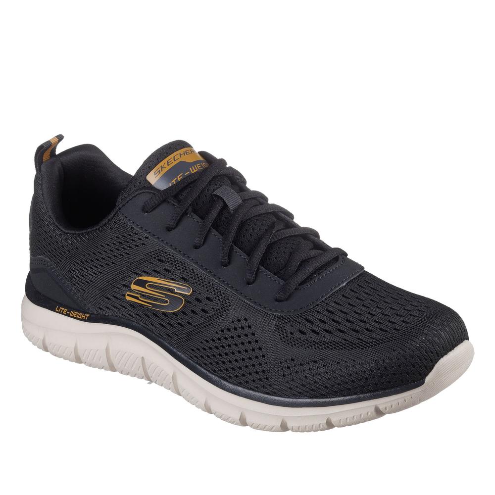 Topánky pánske Skechers Track Leshur 232758BLK - čierne
