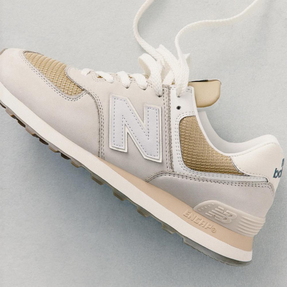 Unisex topánky New Balance U5748DF - béžové