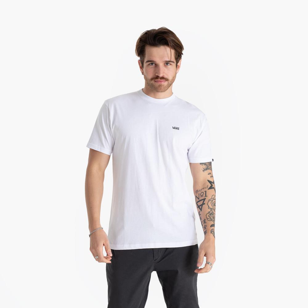 Tričko Vans Left Chest Logo VN0A3CZEYB21 - biele