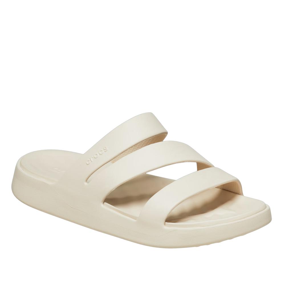 Klapky dámske Crocs Getaway Strappy 209587-160 - biele