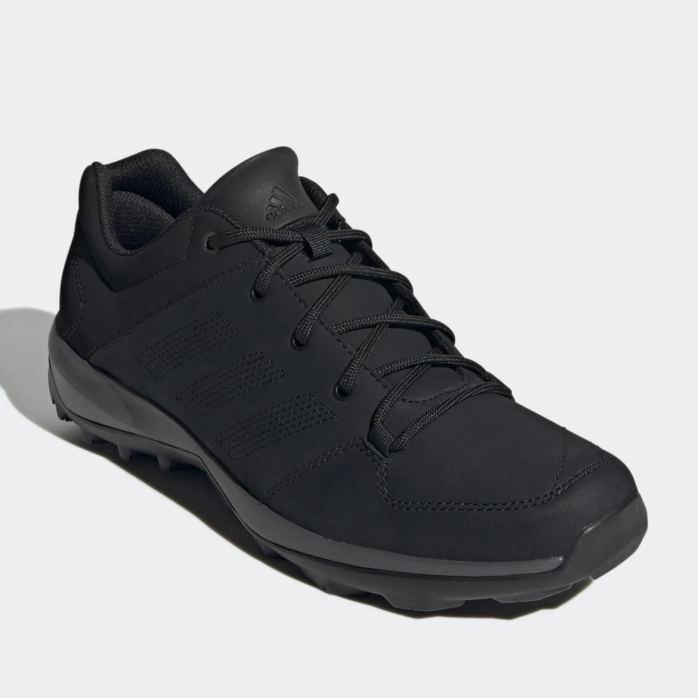 Topánky adidas Daroga Plus Lea New GW3614 - čierne
