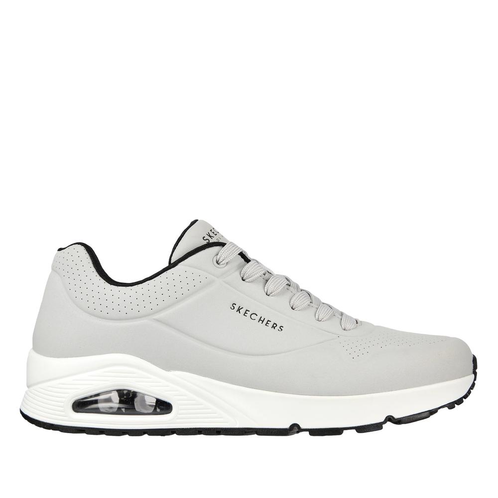Topánky Skechers Uno Stand on Air 52458LGBK - šedý