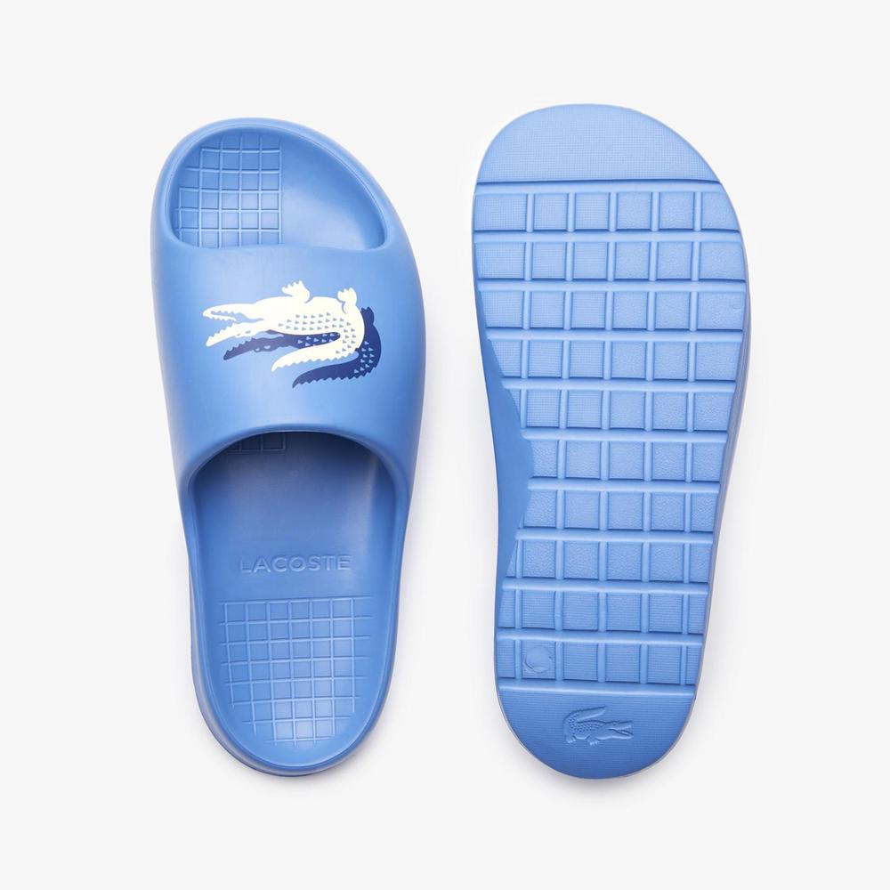 Klapky  Lacoste Croco 2.0 Eco 123 745CMA0005-2M8 - modré