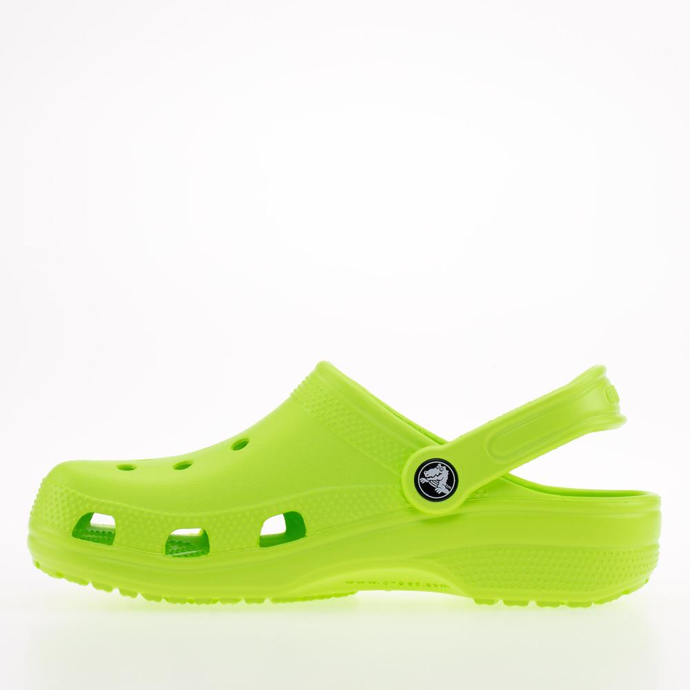 Klapky Crocs Classic Clog 206991-3UH - zelené