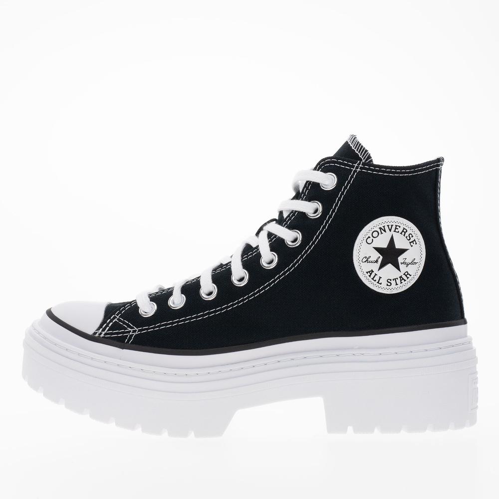 Topánky Converse Chuck Taylor All Star Lugged Heel Platform A08258C - čierne