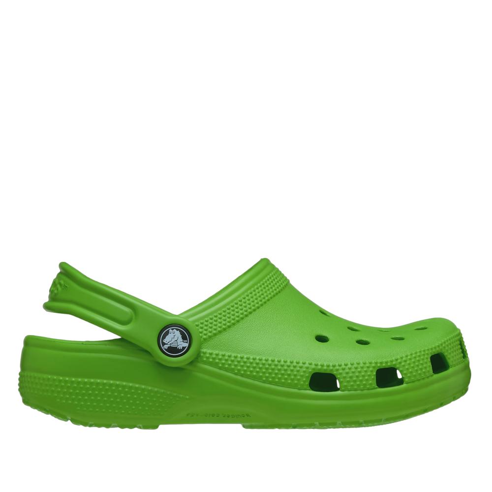 Klapky Crocs Classic Clog 206991-30T - zelené
