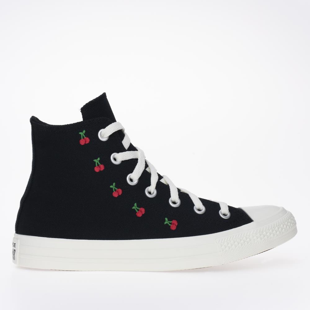 Topánky Converse Chuck Taylor All Star Cherries A08142C - čierne