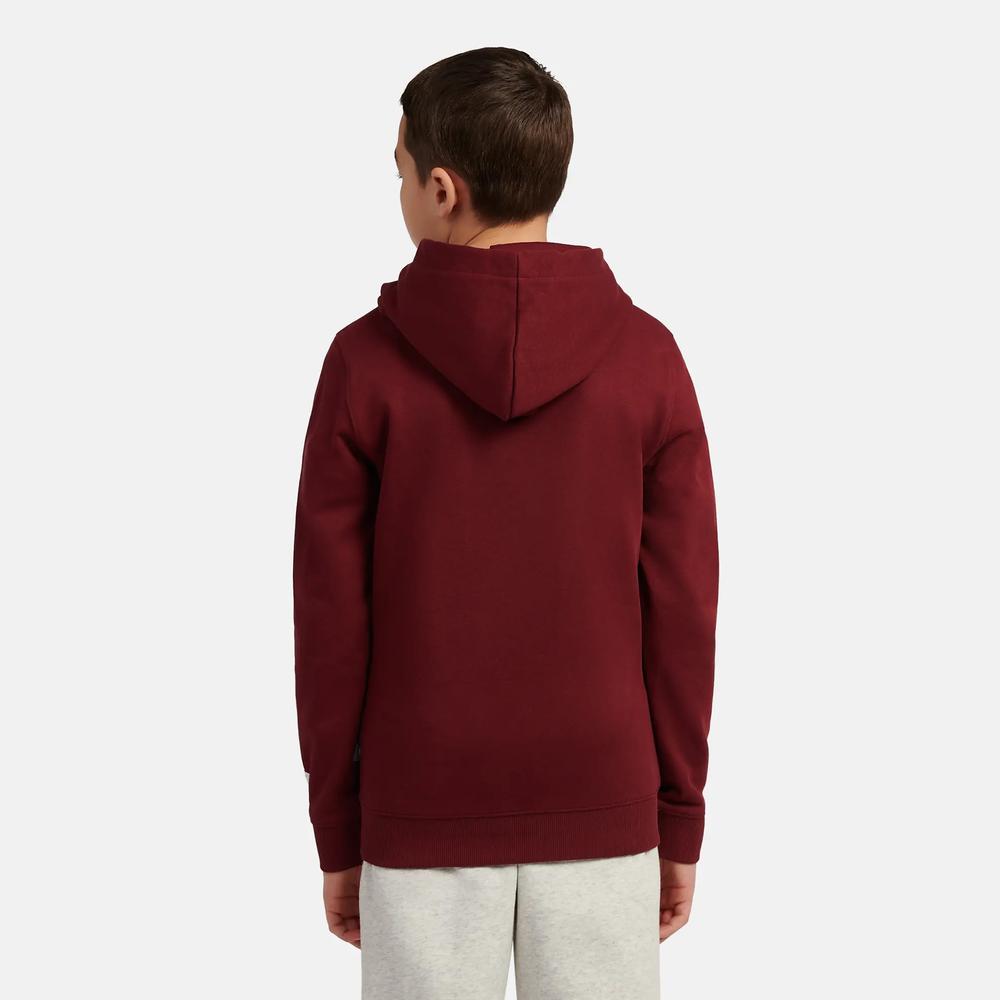 Dětské mikina New Balance LAKB0347MHB - bordóvé