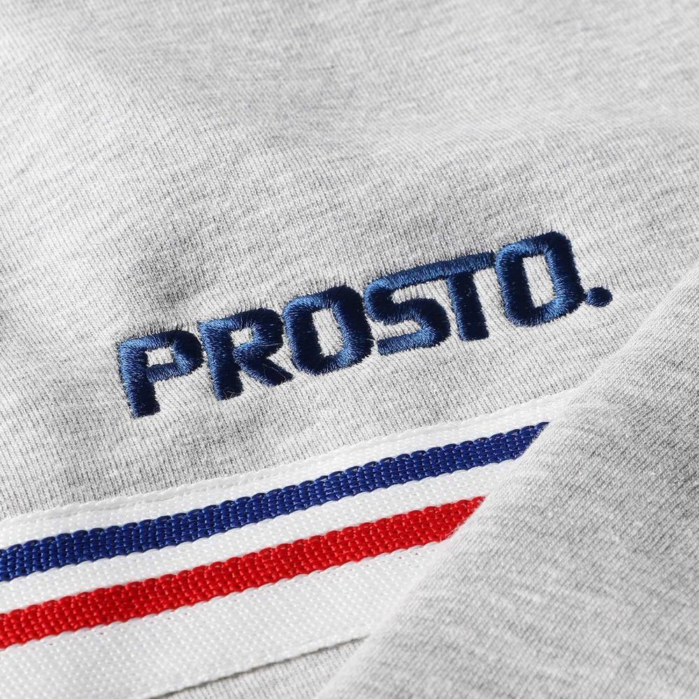 Blúza Prosto Klasyk Crewneck Pate KL231MSWE1051 - šedý