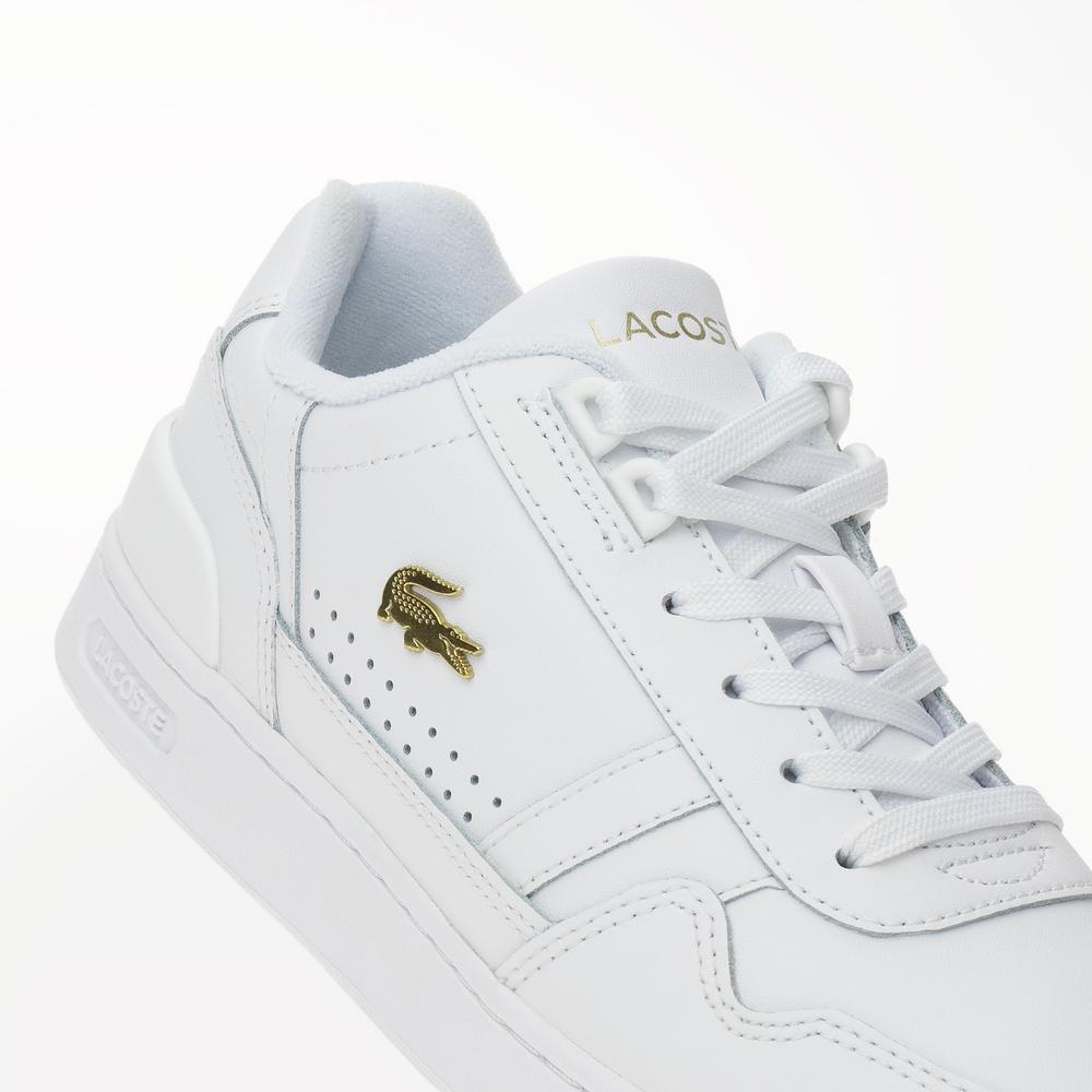 Topánky Lacoste T-Clip 124 1 SFA 747SFA0060-216 - biele