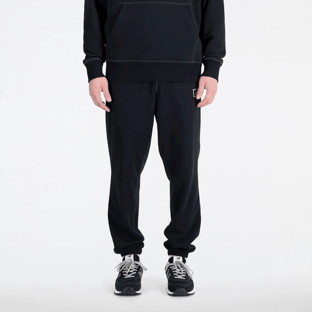 Pánske nohavice New Balance MP33509BK – čierne