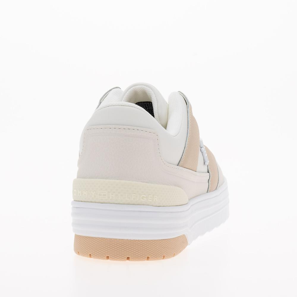 Topánky Tommy Hilfiger Th Lo Basket Sneaker FW0FW07309-YBL - béžové