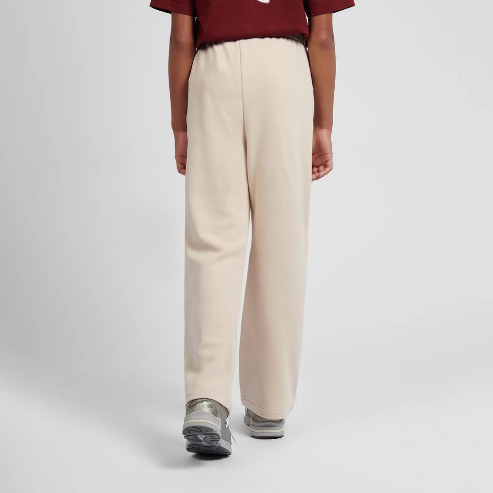 Detské nohavice New Balance LAKG0216BIS - béžové