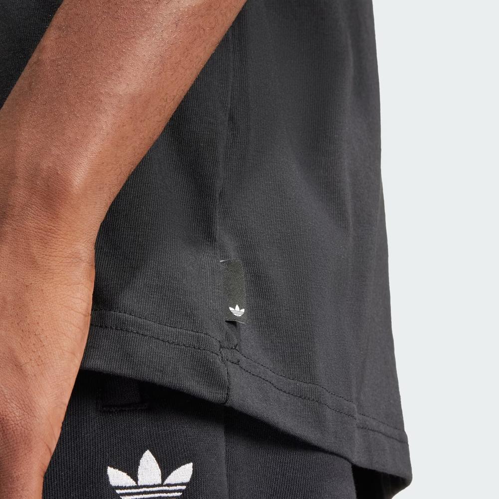 Tričko adidas Originals Flames Logo IS0178 - čierne