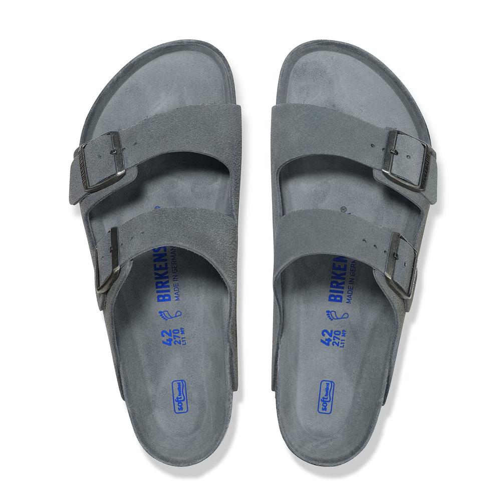 Pánske klapky Birkenstock Arizona 1030860 - šedý