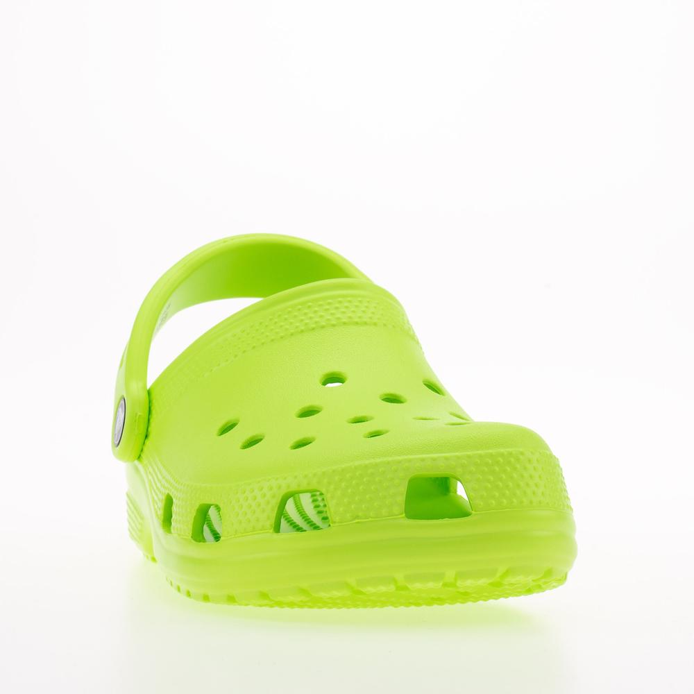 Klapky Crocs Classic Clog 206991-3UH - zelené