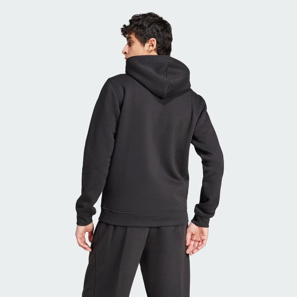 Mužský blúza adidas Originals Trefoil Essentials Full-Zip IW5791 - čierne
