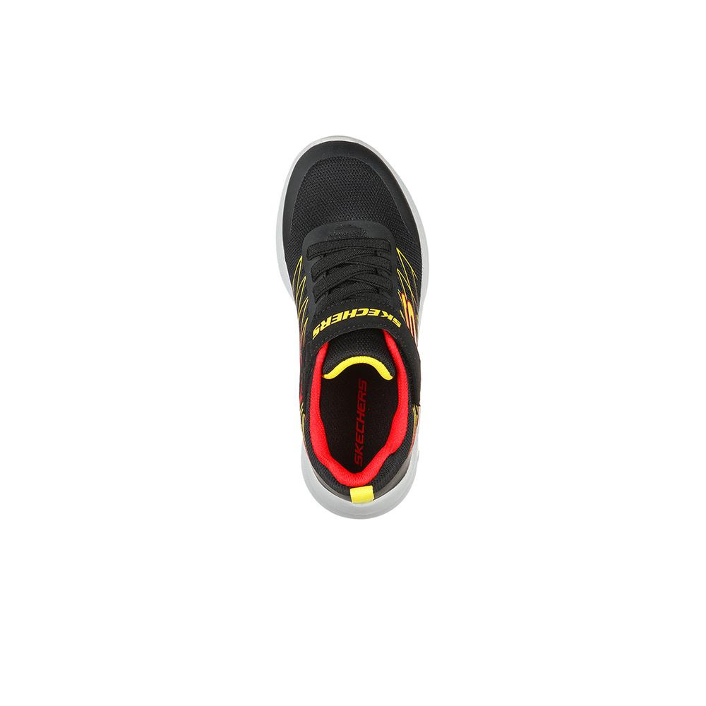Topánky Skechers Microspec Texlor 403770LBKRD - čierne