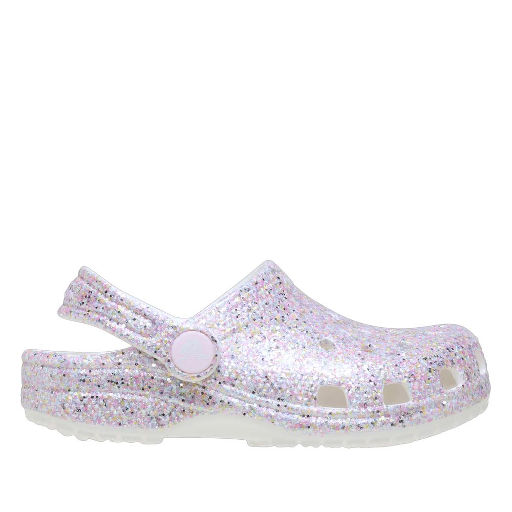 Klapky Crocs Classic Fantasy Glitter Clog 212562-100 - viacfarebné