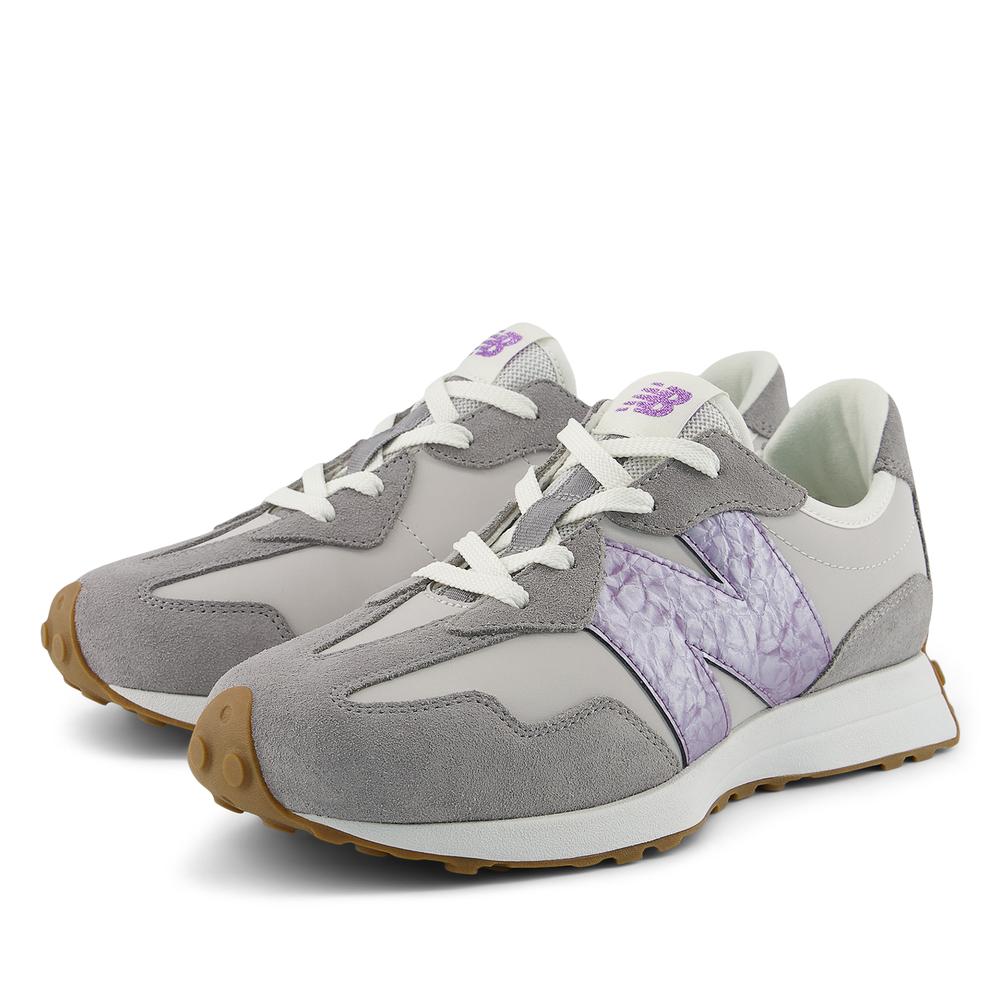 Detské topánky New Balance G32771W - šedý