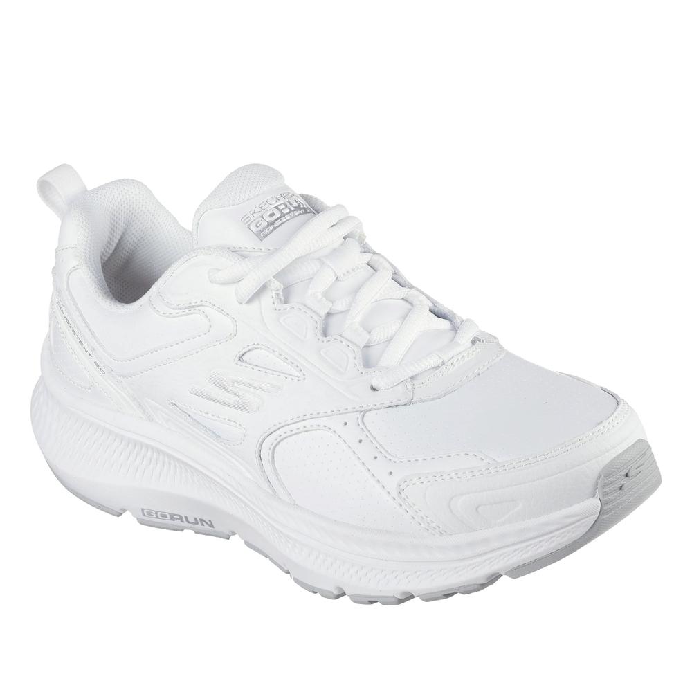 Dámske topánky Skechers Go Run Consistent 2.0 Sempter Trail 128613WHT - biele