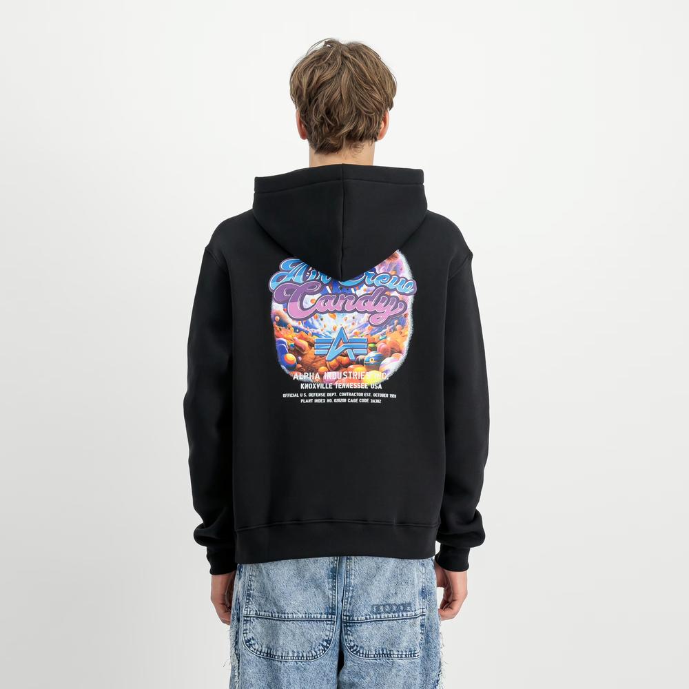 Blúza Alpha Industries Candy Crew 14833603 - čierne