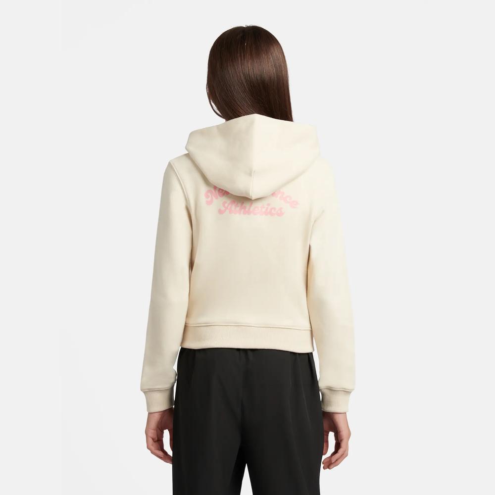 Dětské mikina New Balance YT61P93CLIN - béžové