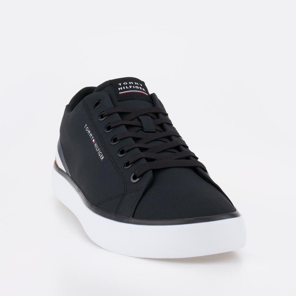 Topánky Tommy Hilfiger HI Vulc Core Low Stripes FM0FM04735-BDS - čierne
