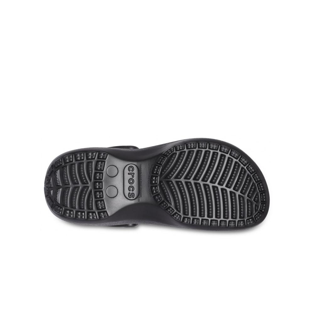 Klapky dámske Crocs Classic Platform Clog 206750-001 - čierne