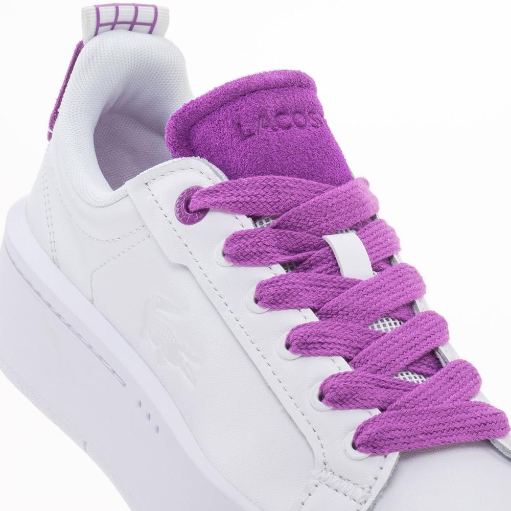 Topánky Lacoste Carnaby Plat 123 1 SFA 745SFA0040-Z54 - biele